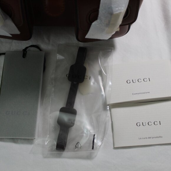 NWT Gucci GG Bamboo Vintage 1947 Front Pocket Backpack Sling Rucksack Bag 702101 main image 7
